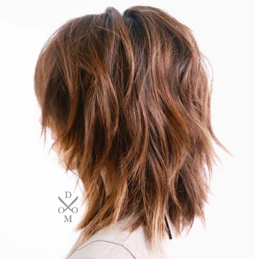 low maintenance layered haircuts for thick wavy hair