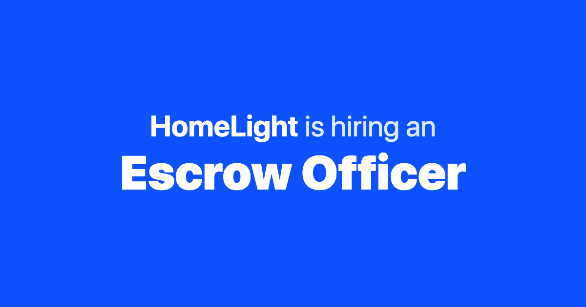 homelight escrow