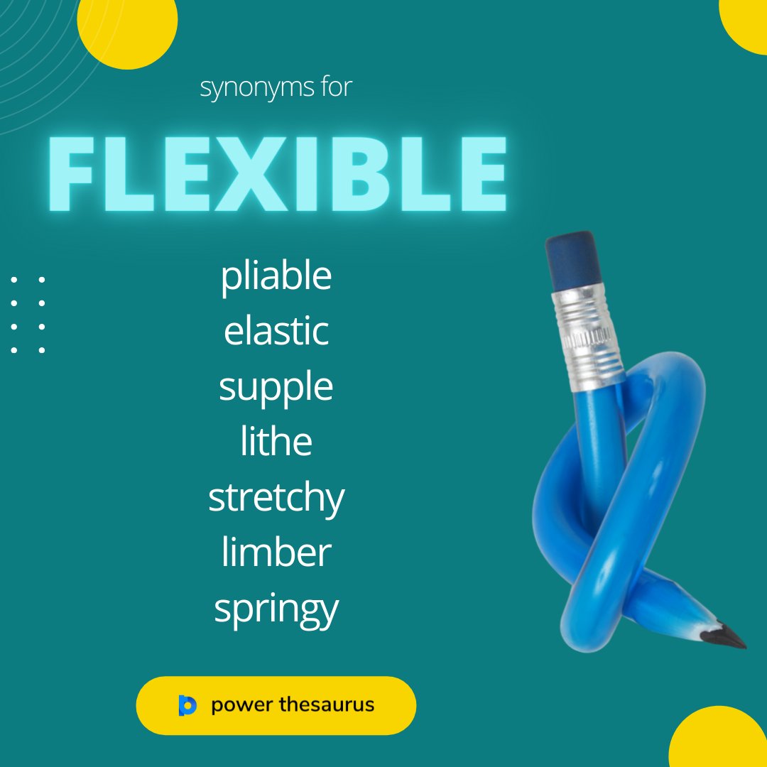 pliable thesaurus