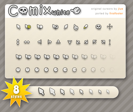 comix cursors