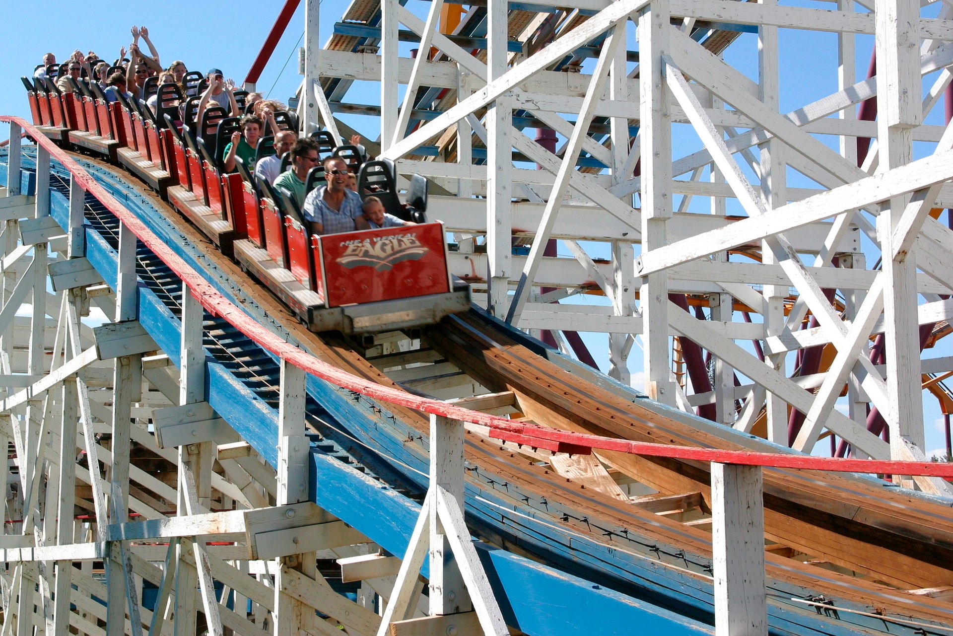 six flags tourister