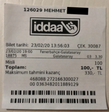 iddaa iy ne demek