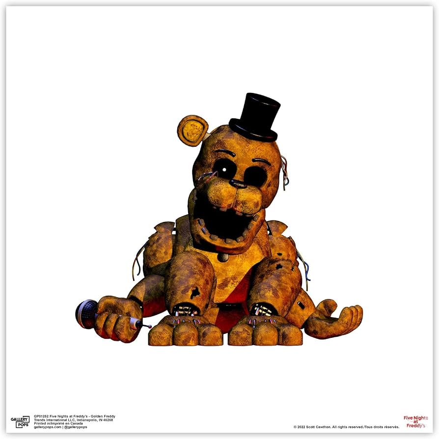 five nights at freddys golden freddy