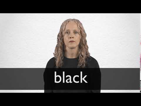 black in french translation