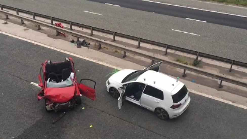 accident today on m62