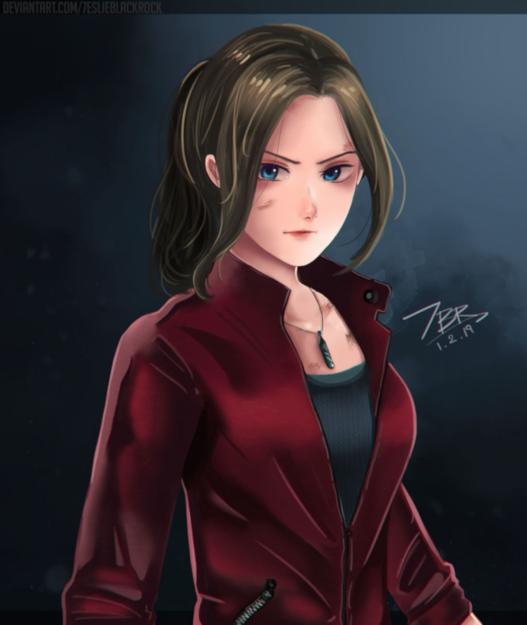 claire redfield fan art