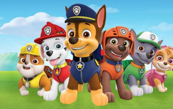 paw patrol dibujos animados