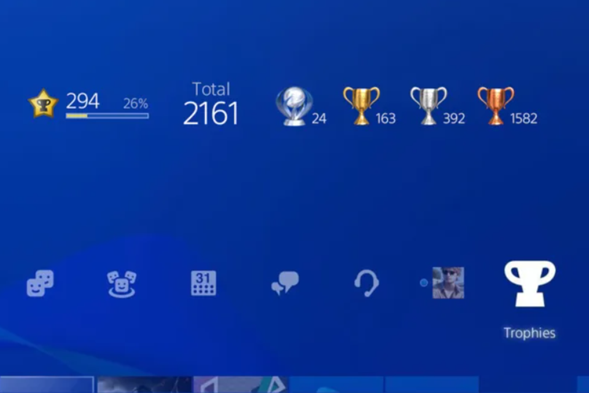 psn trophies