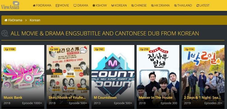 free kdrama websites