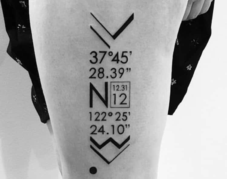 ideas for number tattoos