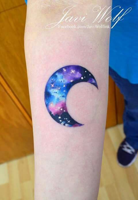 media luna tattoo