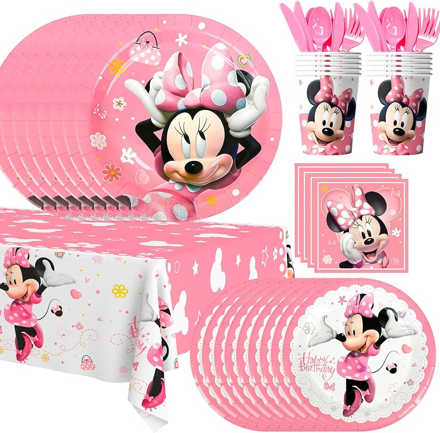 minnie mouse party set