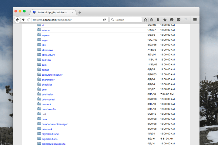 ftp adobe com