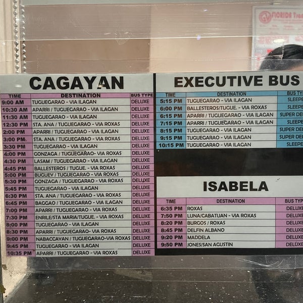 florida bus terminal pasay schedule