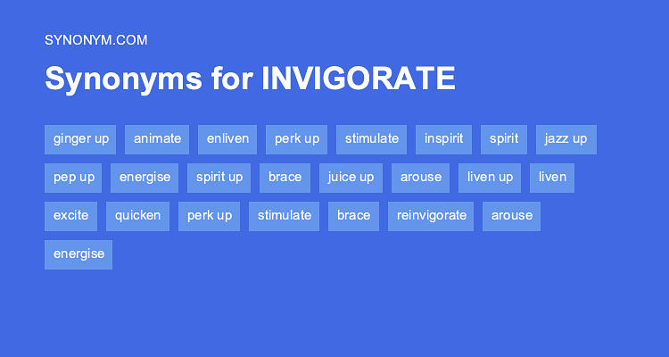 invigorating synonym