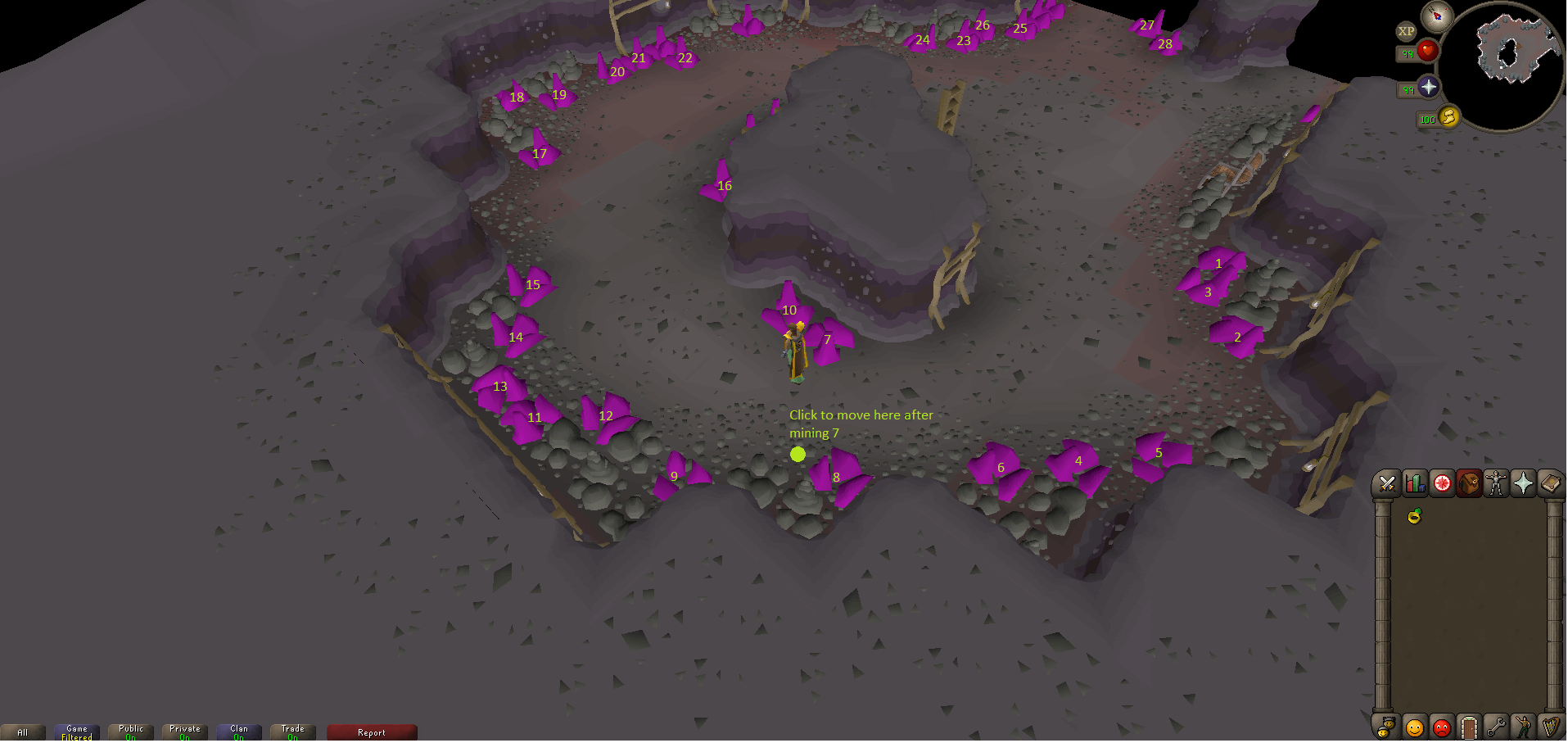 osrs gem mining