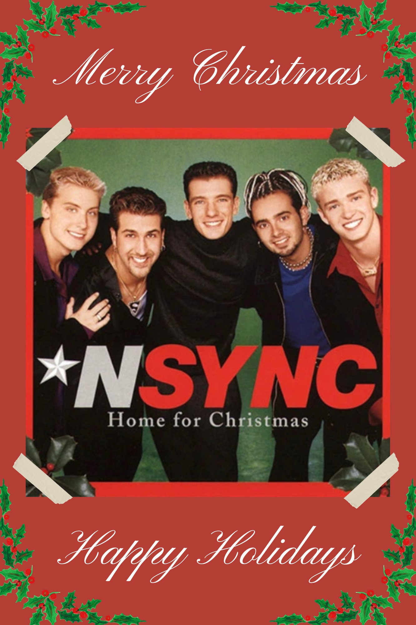 nsync happy holidays merry christmas