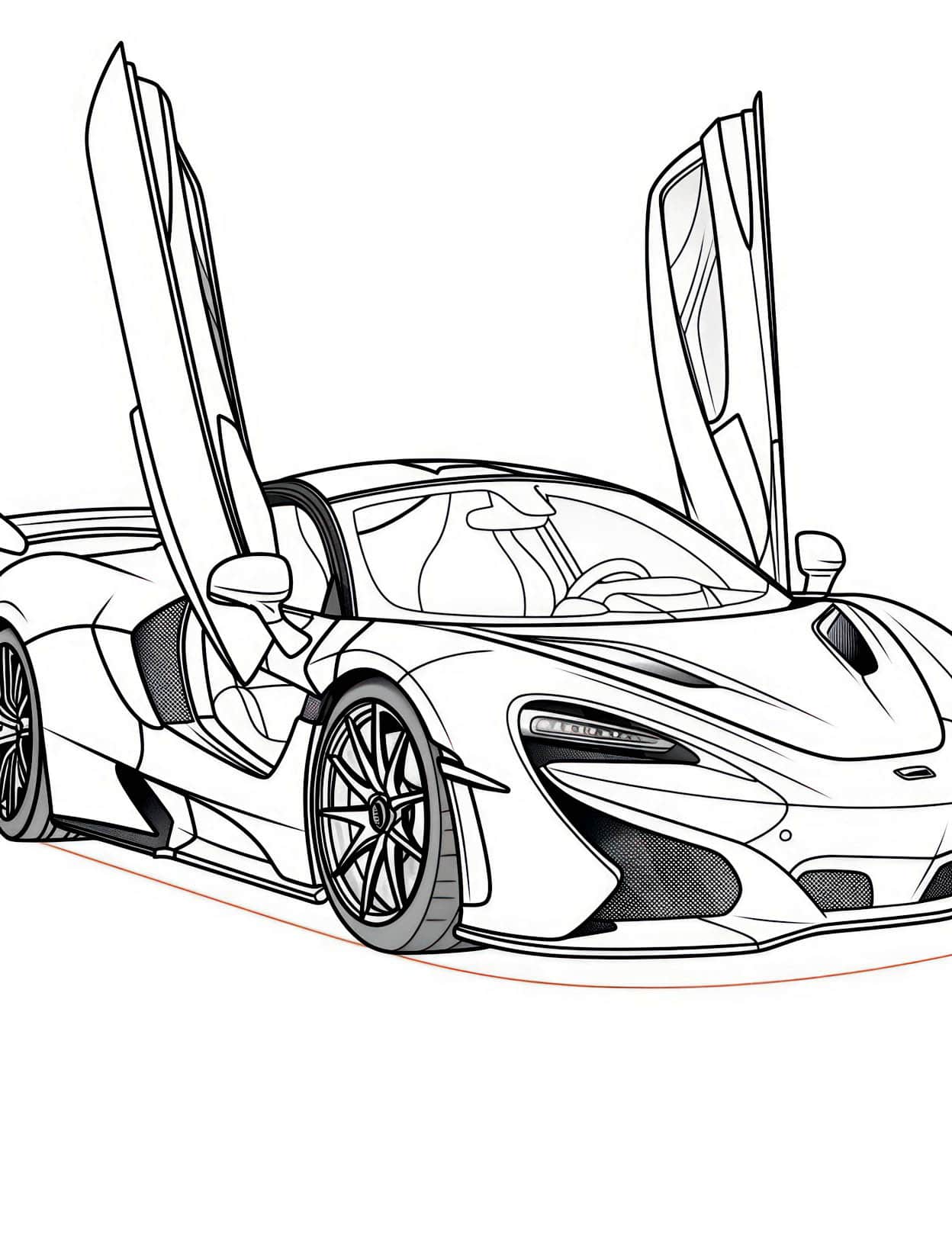 cool cars coloring pages