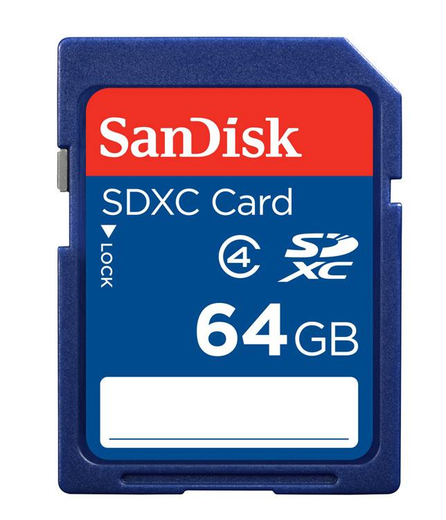 sandisk blue sd memory card