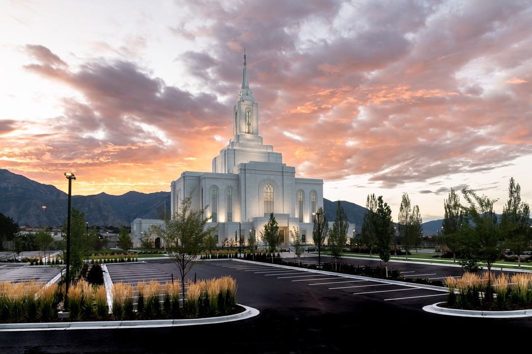 orem temple.open house