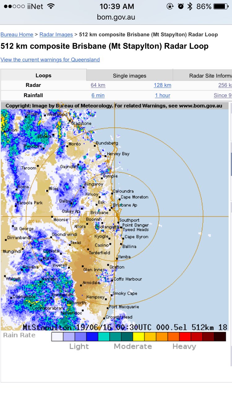 bom radar gympie 512 loop