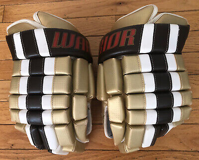 brown hockey gloves