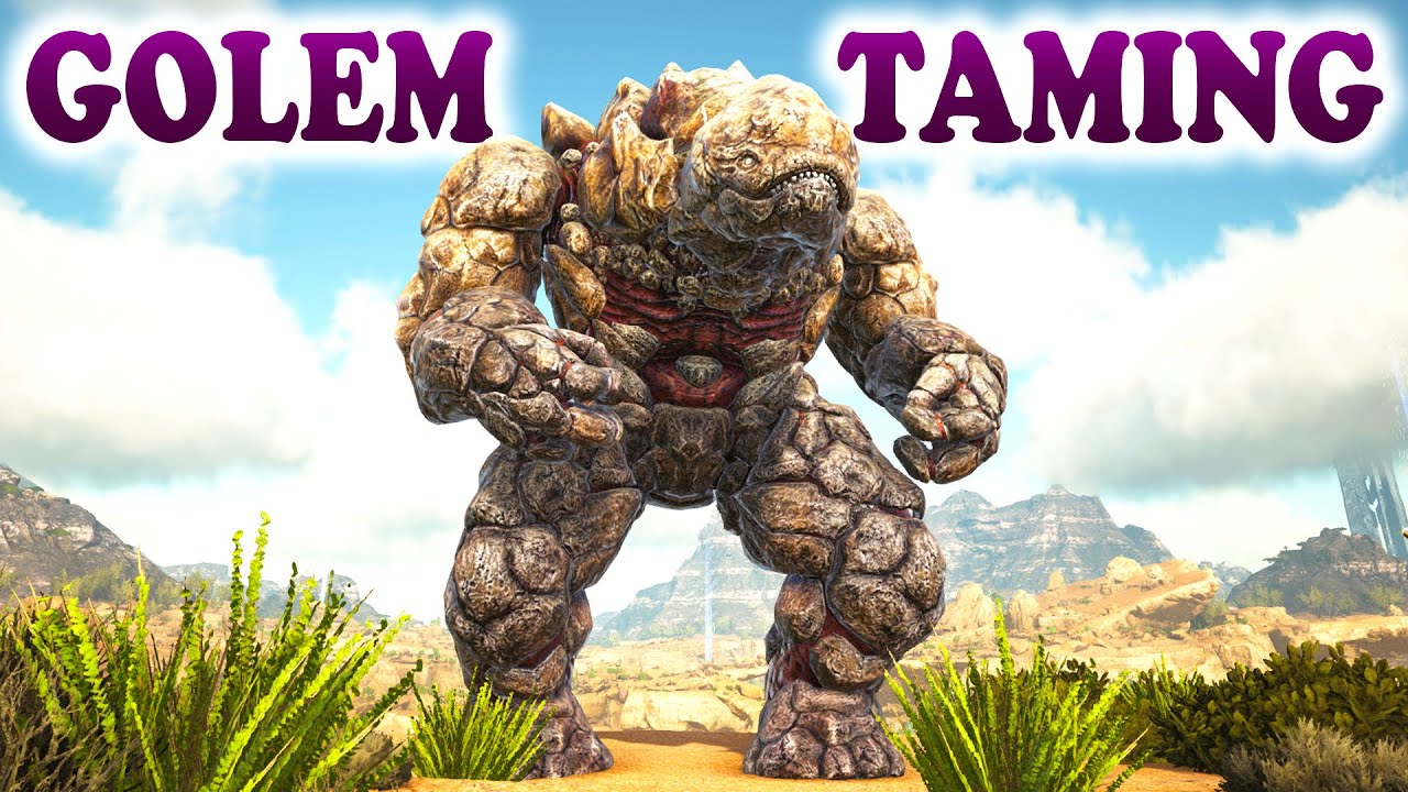 rock golem ark