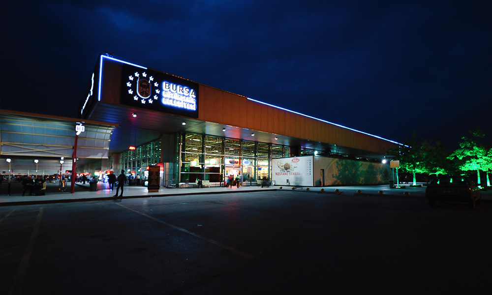 gece terminal otobüsleri bursa