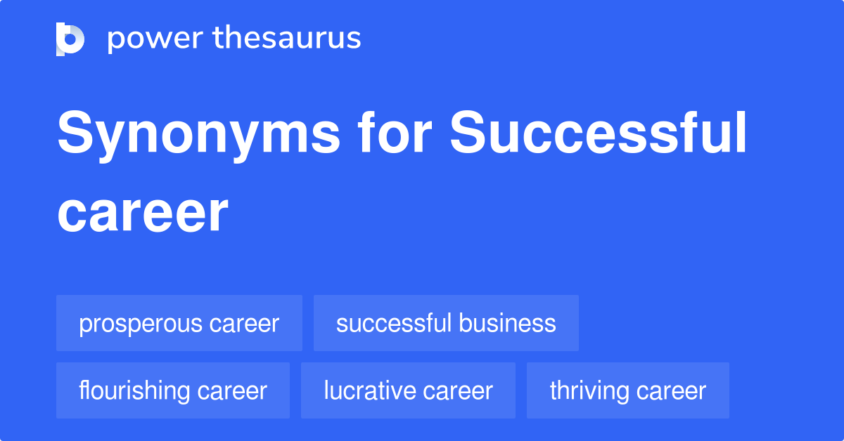 synonym for career