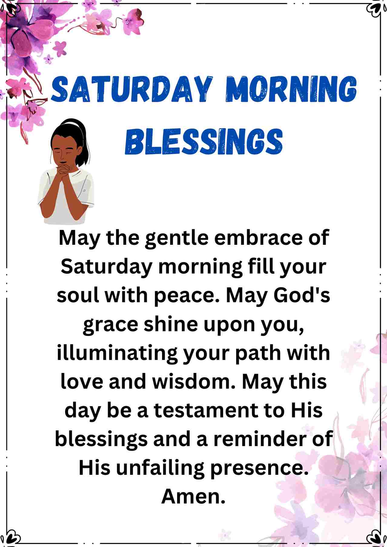 good morning saturday blessings images