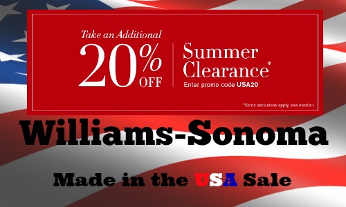 williams sonoma online coupon code