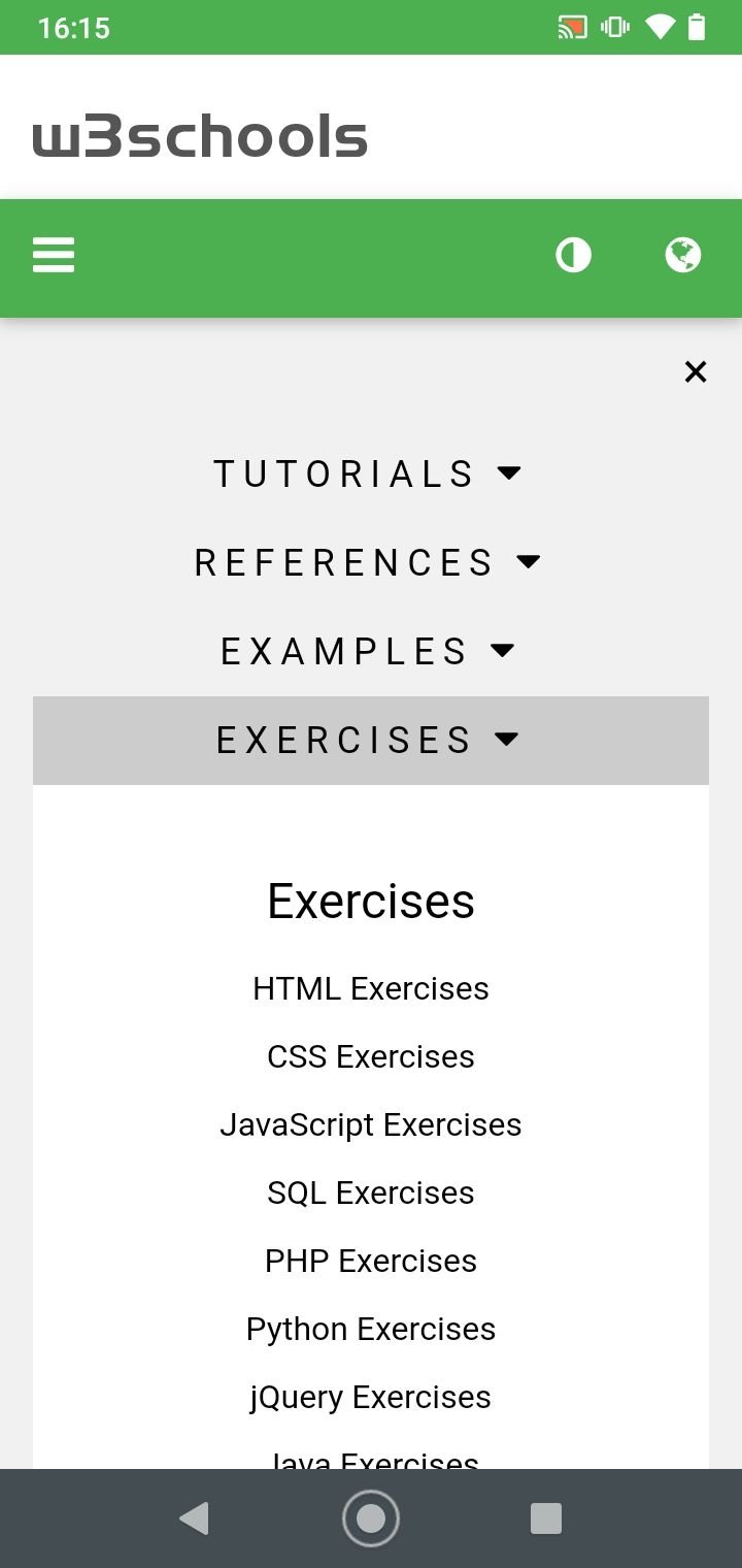 w3schools apk