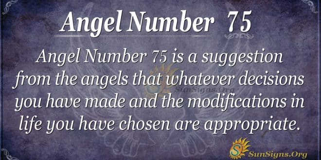 75 angel number twin flame