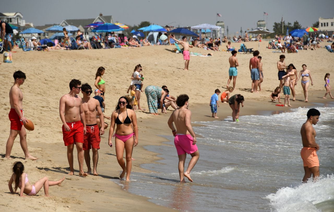 weather at the jersey shore