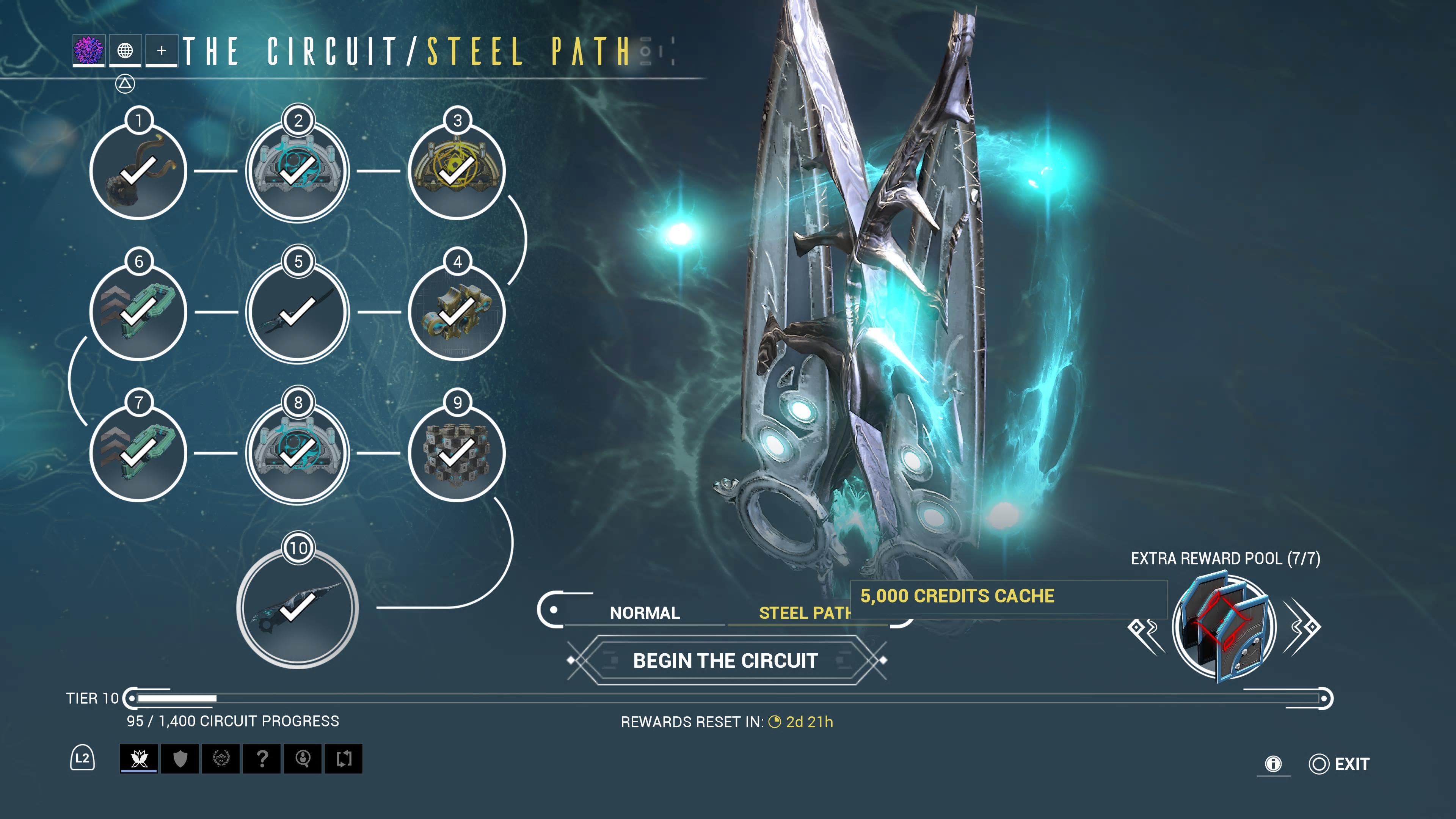 warframe steel path