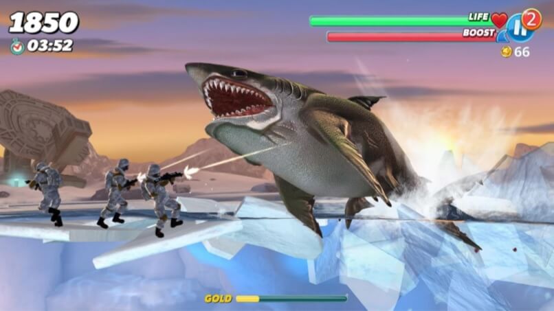 hungry shark apk indir cepte