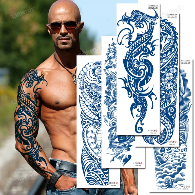 temporary tattoos for men