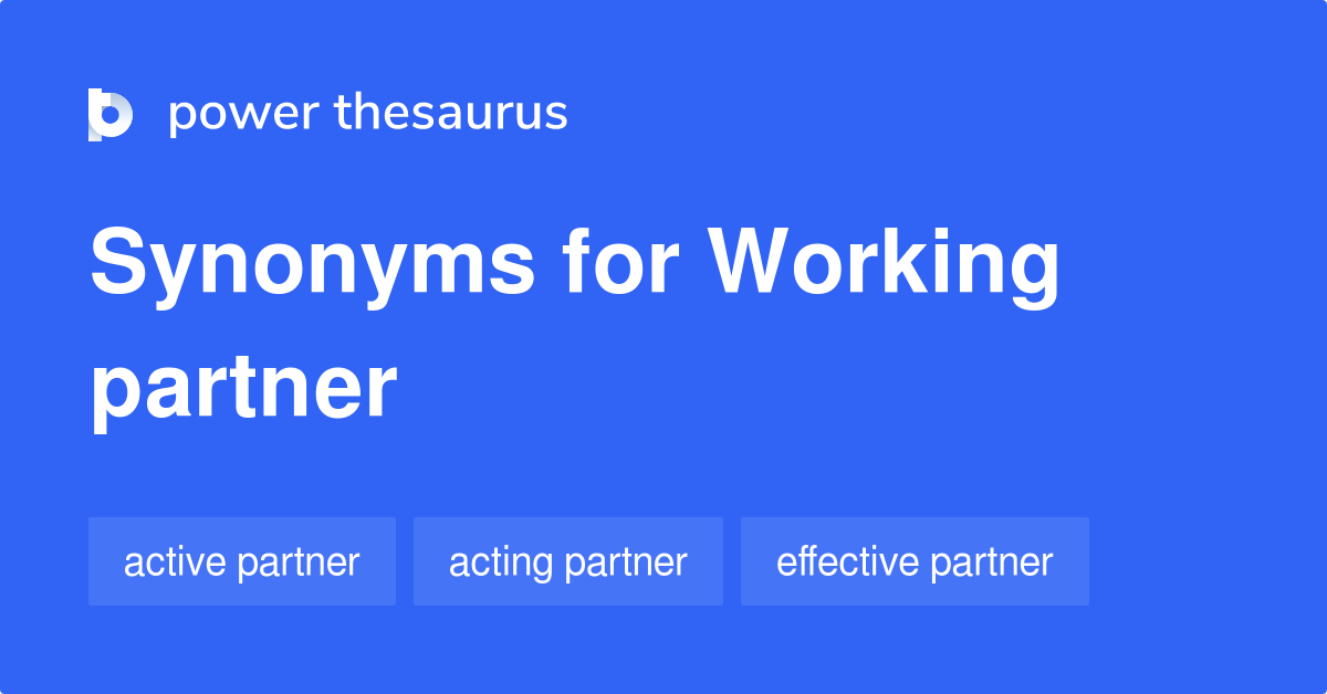 synonyms for partnering