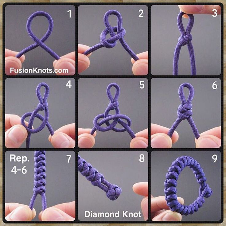 snake knot paracord