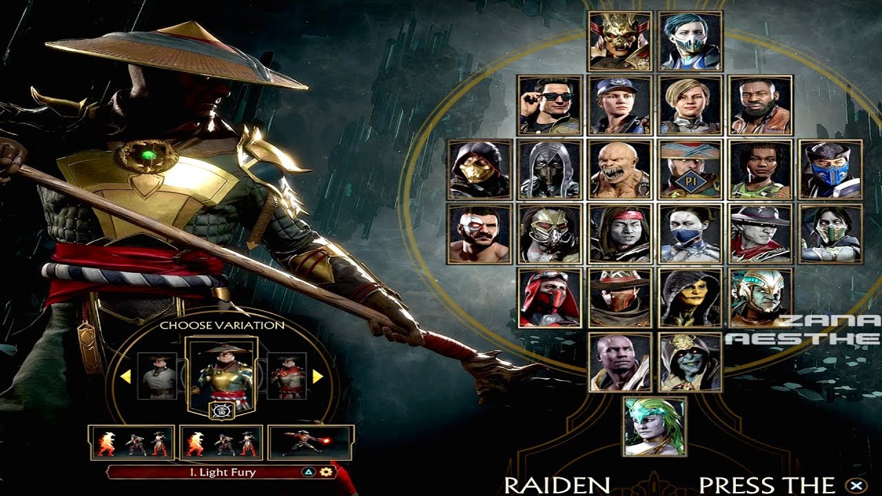 mk11 roster