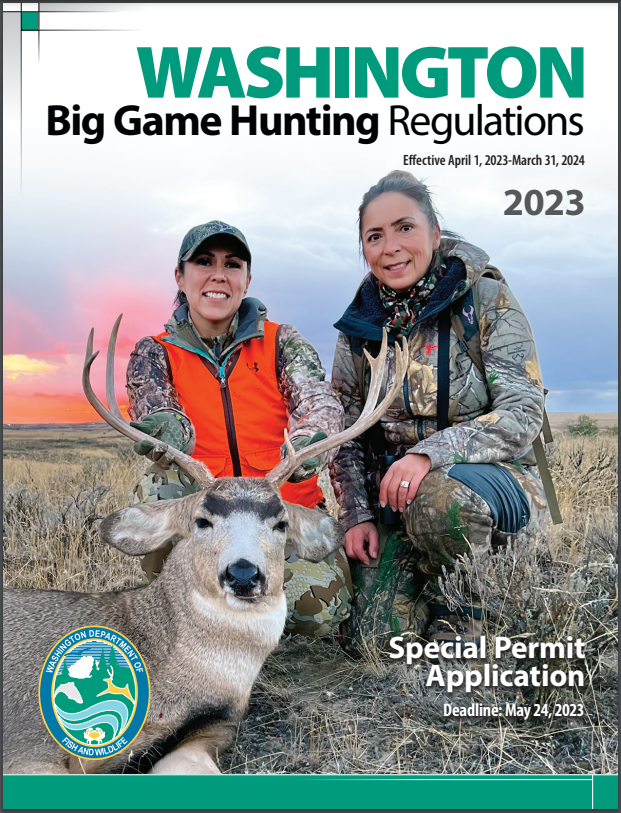 wdfw big game regulations 2023