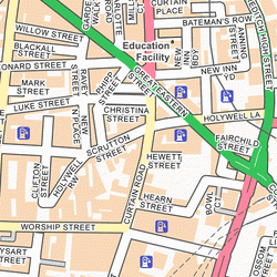 streetmap uk street map