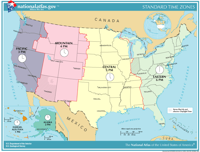 pacific to utc