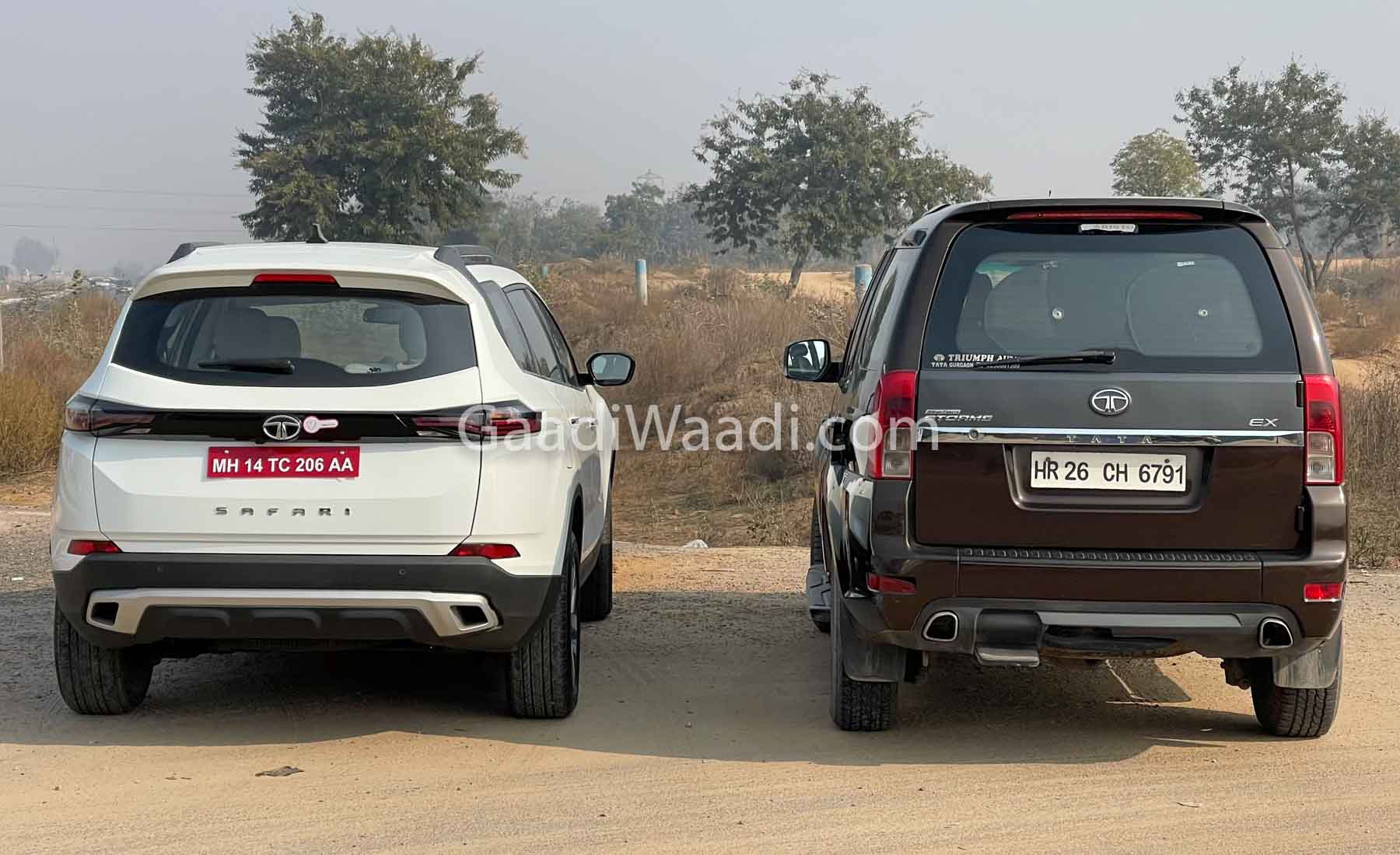 tata safari storme weight