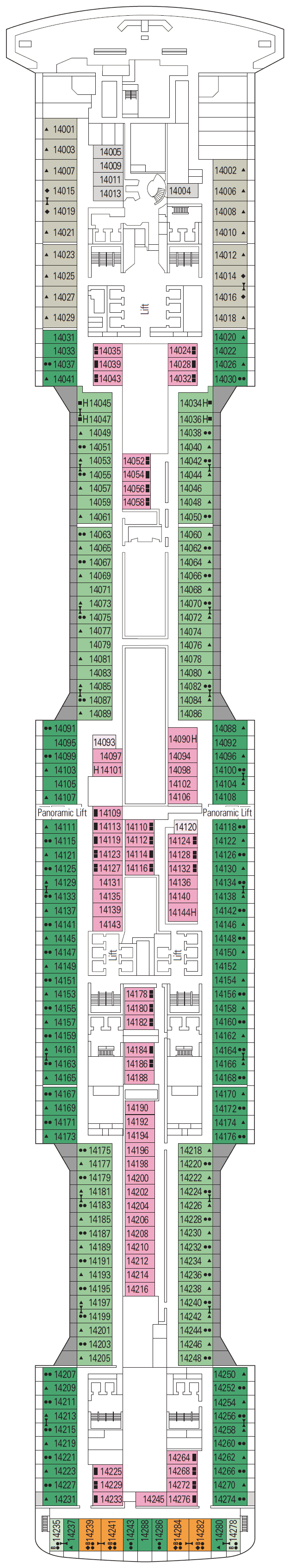 msc virtuosa deck plan