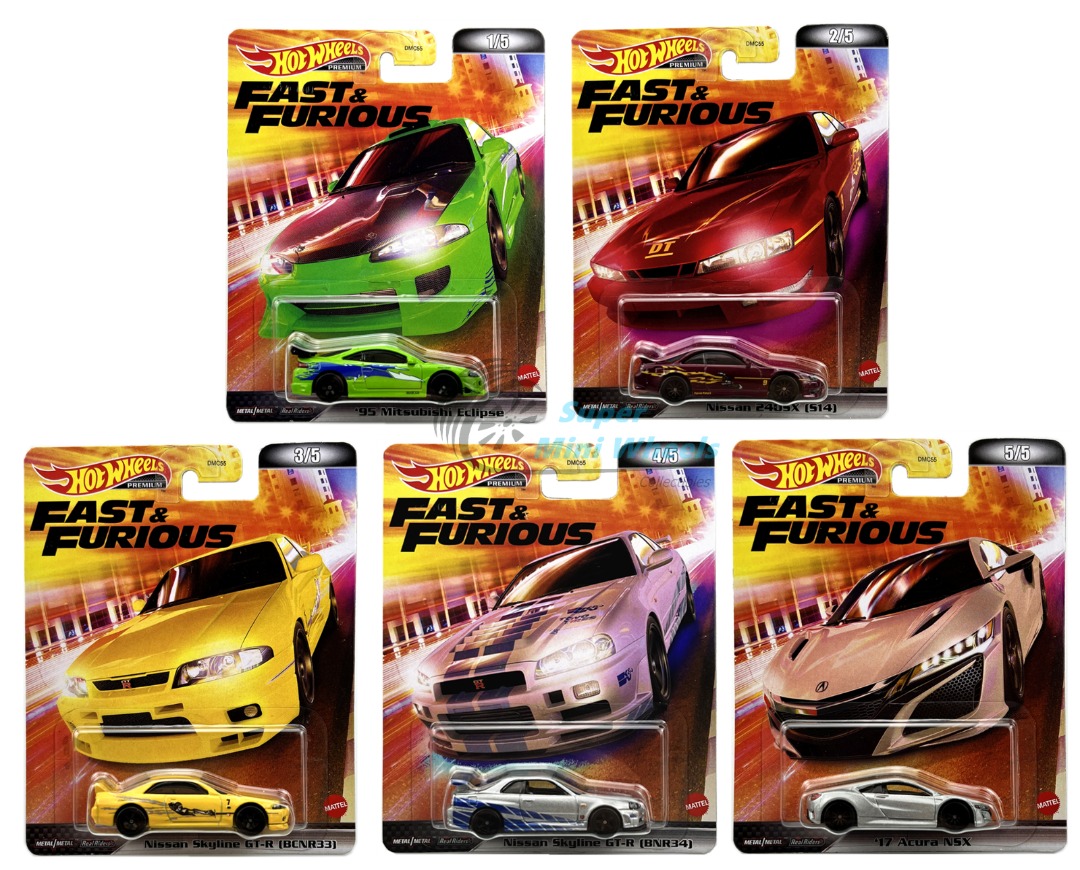 fast and furious cars hot wheels