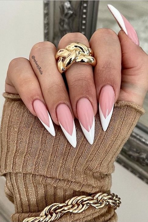 acrylic pointy nails