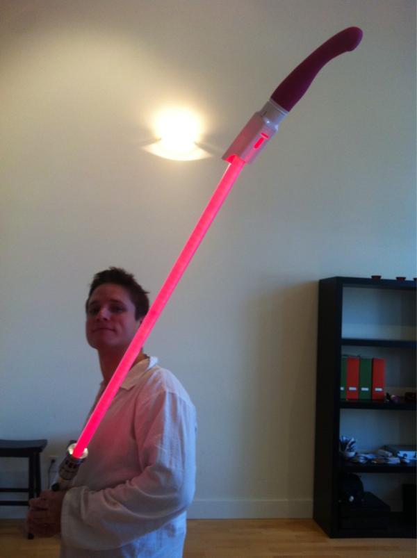 lightsaber dilldo