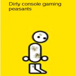 dirty console gaming peasants