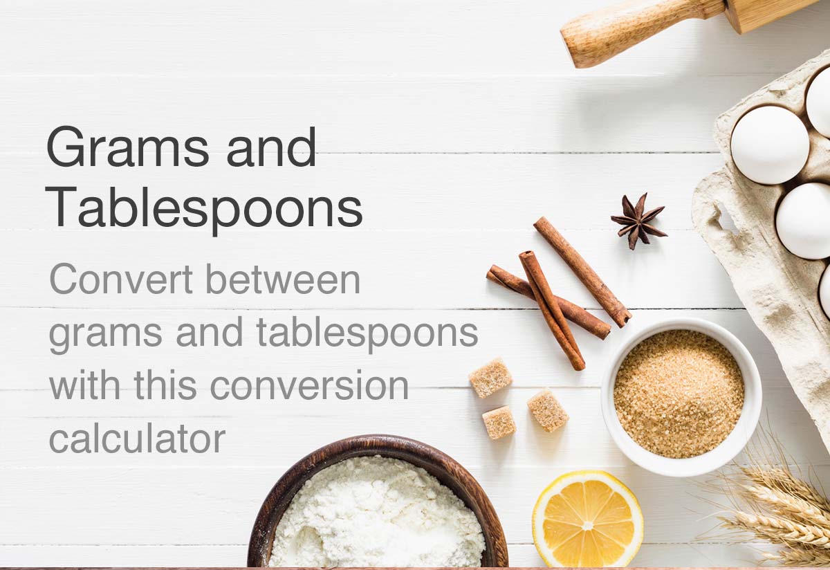 convert grams to spoons